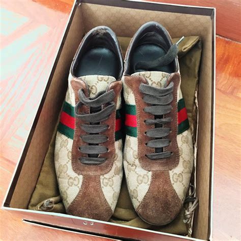 scarpe gucci complete di scatola|sneaker donna gucci.